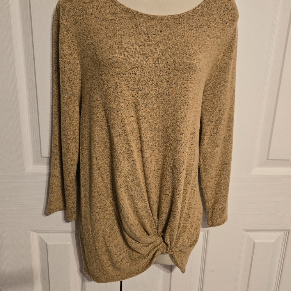 2012 Market & Spruce brand sweater.Knotted Sweater Top